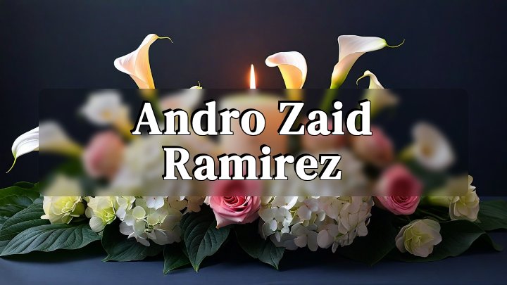 Andro Zaid Ramirez, La Puente, California