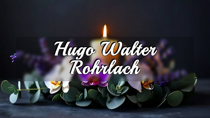 Hugo Walter Rohrlach, Port Lincoln