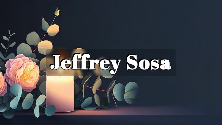 Jeffrey Sosa