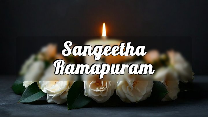 Sangeetha Ramapuram, United Kingdom