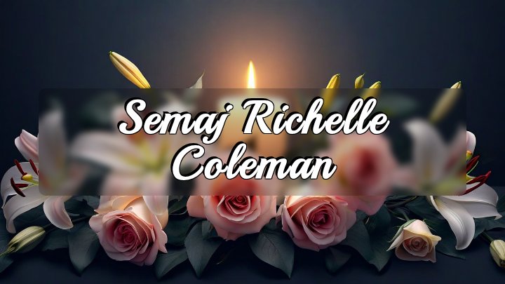 Semaj Richelle Coleman, Norfolk, Virginia
