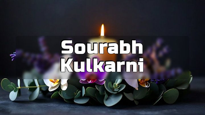 Sourabh Kulkarni