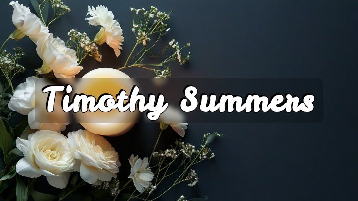 Timothy Summers, Mount Vernon, Kentucky