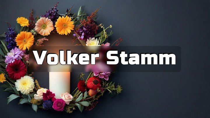 Volker Stamm