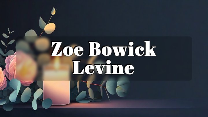 Zoe Bowick Levine, Colorado
